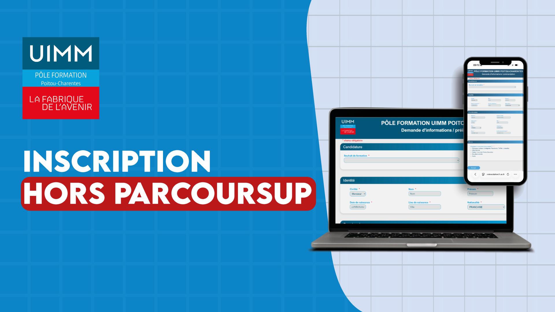 INSCRIPTION HORS PARCOURSUP